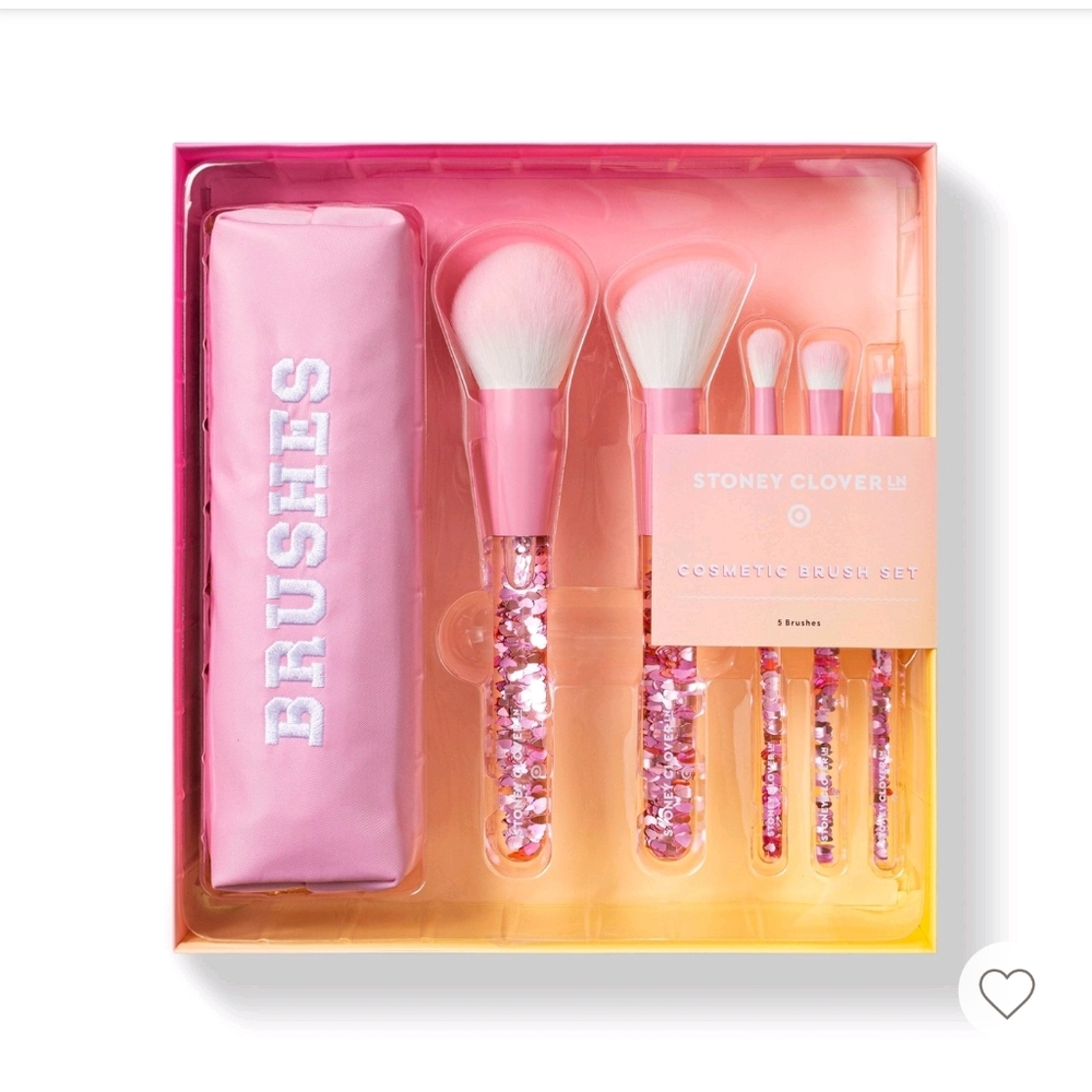 Cosmetic Brush Set - 5pc - Stoney Clover Lane x Target
